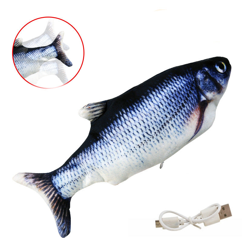 猫用おもちゃシミュレーション魚