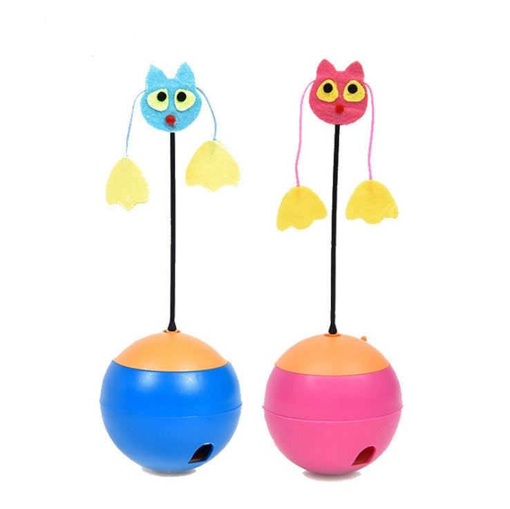 起き上がりこぼしのおもちゃ、猫のおもちゃ、水漏れするおもちゃ