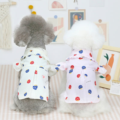 ペット服 子犬の服 薄手のペット服