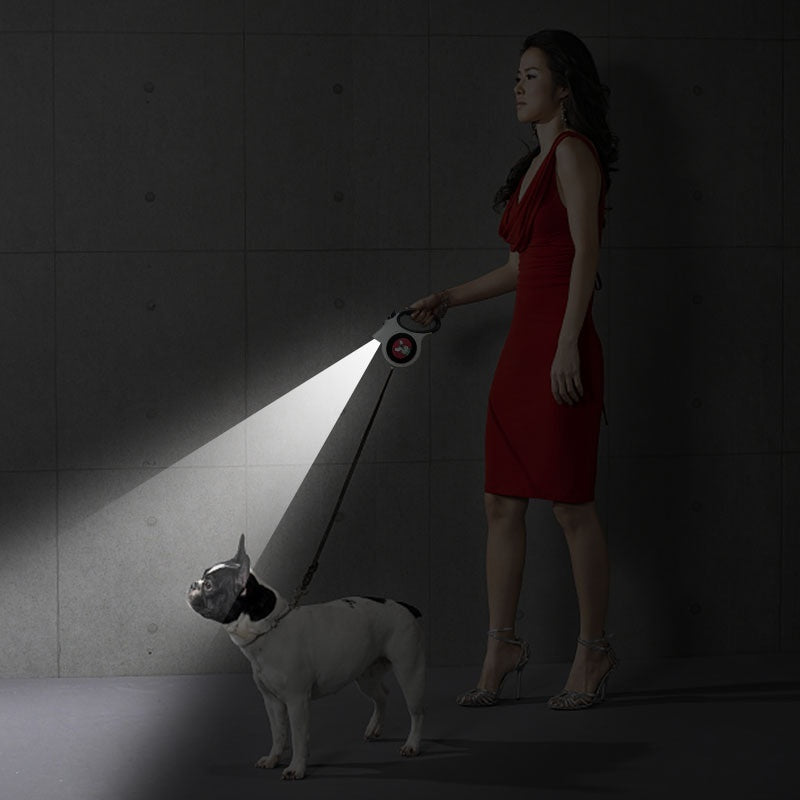 自動格納式猫牽引帯 犬用リード 5m ペット用品