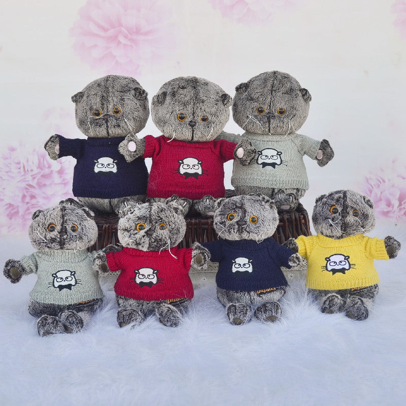 シミュレーション猫ぬいぐるみ