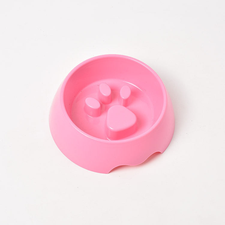 ペット用品 犬用早食い防止皿 スローフードボウル 厚手プラスチック