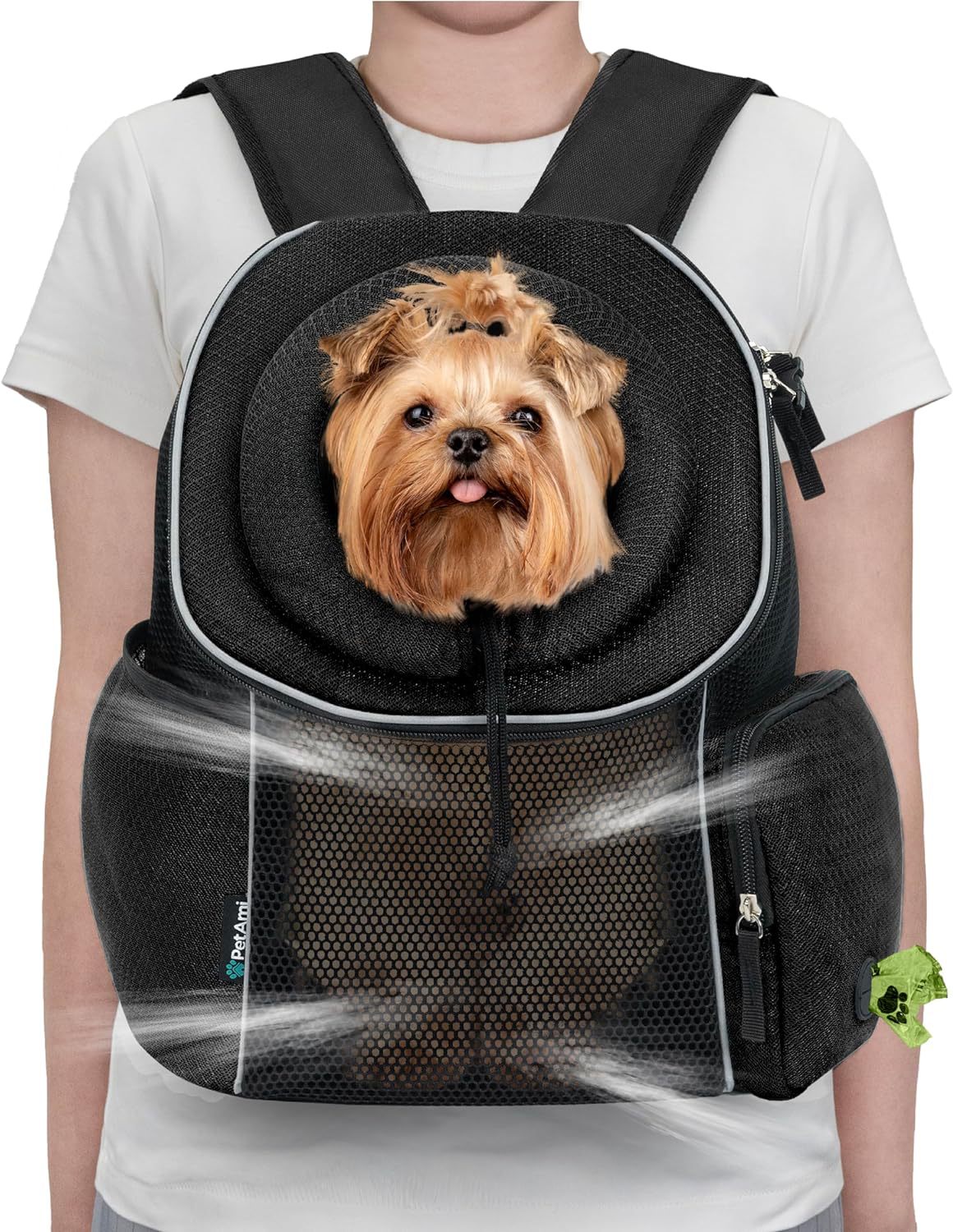 ペット犬用キャリーバッグ 犬用リュックサック ポータブルトラベル通気性犬用バッグ アウトドア犬用キャリーバッグ ペット用品