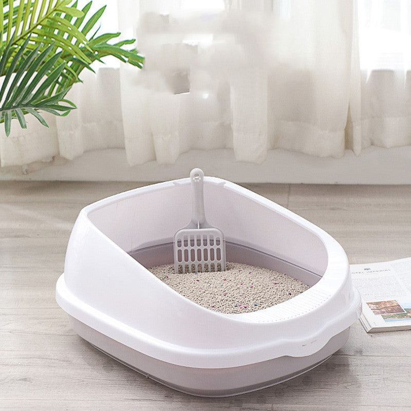 猫用トイレ 半密閉型 特大 飛び散り防止 猫ケージ トイレを置ける子猫用消臭剤