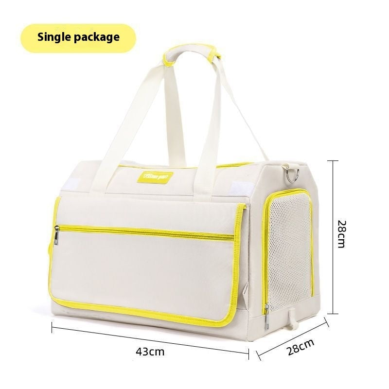 お出かけに便利な猫用ストレス軽減トラベルバッグ