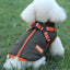 ペット用冬服 プラスベルベット 厚手 綿入り 防寒 犬用ベスト 二本足 小型犬 中型犬 スキースーツ