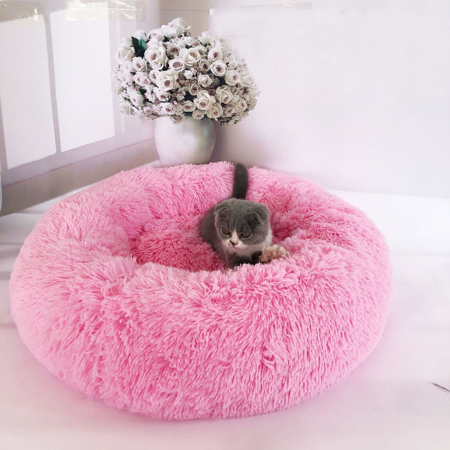 ディープスリープケンネル 猫用ケンネル 取り外し・洗濯可能 丸型