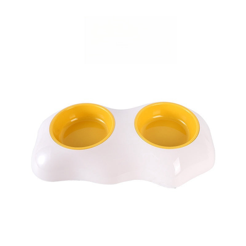 ダブルドッグボウル ペット用給水器・餌やりボウル 転倒防止 子犬用ペットフィーダー ペット用品 アクセサリー ペットグッズ