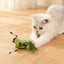 Flappy Chase 猫おもちゃ、Flappy Chase 鳥 猫おもちゃ、FlappyChase インタラクティブ 猫おもちゃ、Chirping Bird 猫おもちゃ 羽ばたく、Flying インタラクティブ シミュレーション 電動 スズメ 揺れる鳥