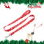 クリスマスカラーペットハンドロープ犬用リード