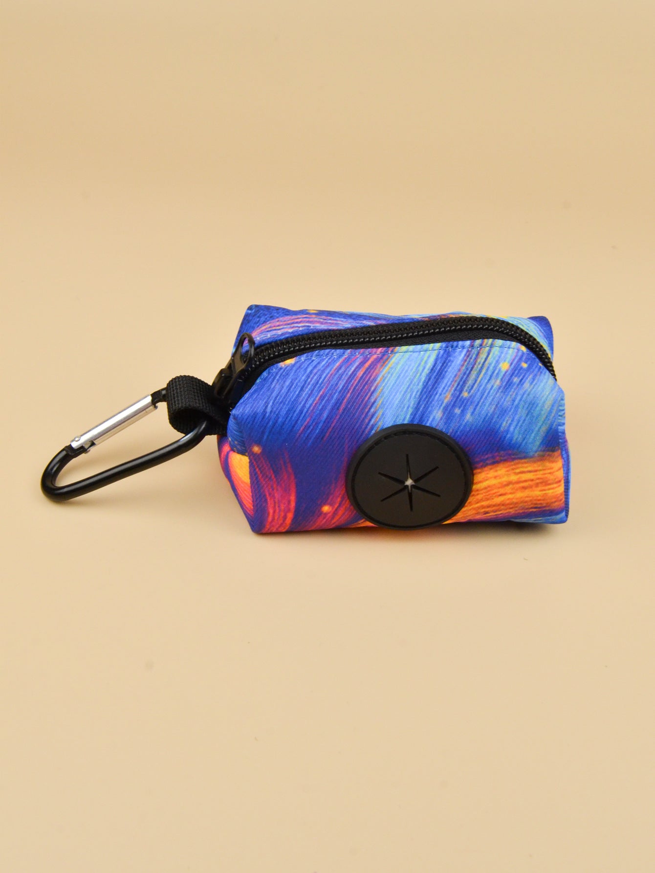 プリントペット犬用トラベルゴミ袋収納バッグ