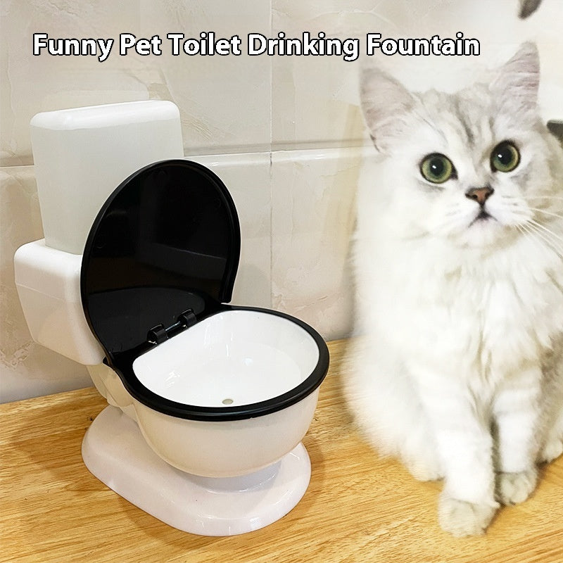 おもしろペット 猫用自動給水器 コンセント不要