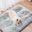 洗える犬用ベッドマット大型犬用ソファベッドポータブルペットケンネルロングプラッシュハウス睡眠保護製品ドッグベッド