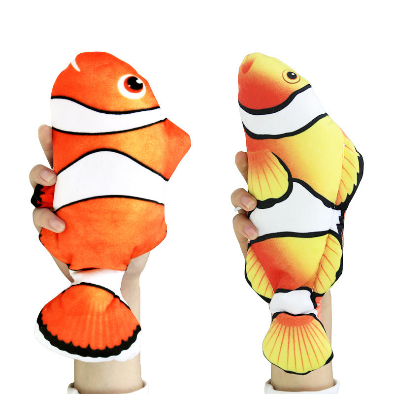 猫用おもちゃシミュレーション魚