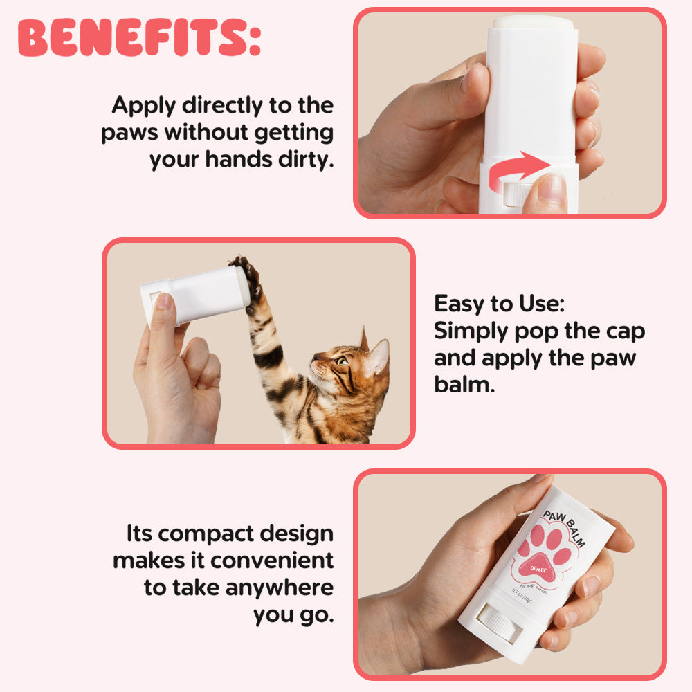 ペット再生フットクリーム 猫の肉球ひび割れ防止爪ケアクリーム