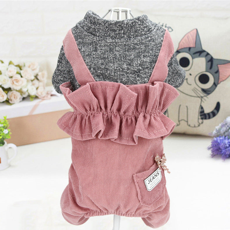 ペット服 犬用 四脚つなぎ ペット服