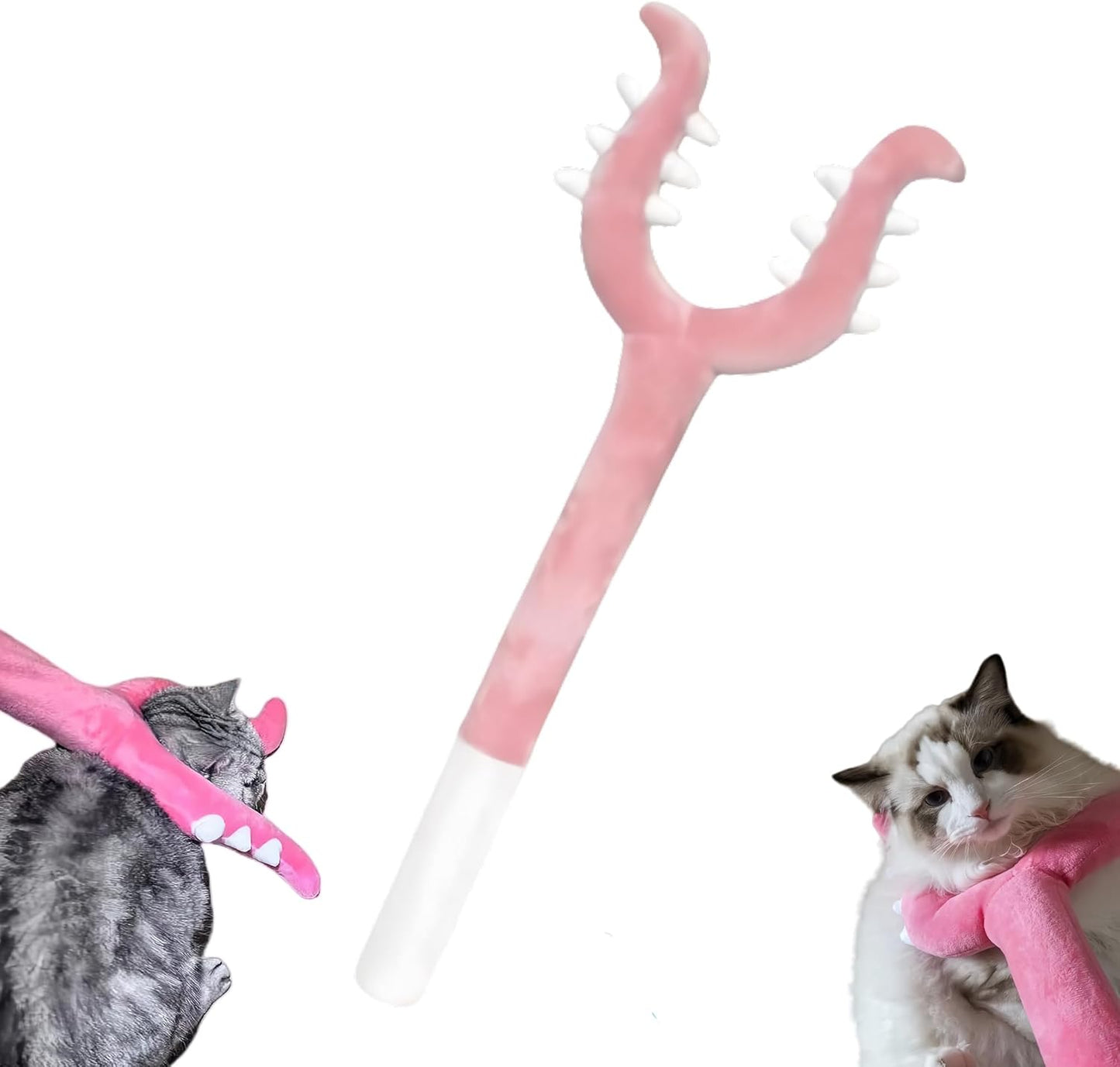ぬいぐるみ猫じゃらしおもちゃ いたずら猫じゃらしペット用おもちゃ インタラクティブ猫おもちゃ ちいかわ猫じゃらし 制裁猫じゃらし棒おもちゃ 室内猫用おもちゃ