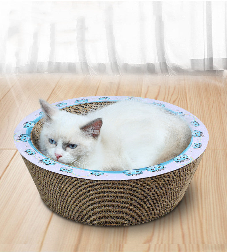 猫用爪とぎボード段ボール製巣箱