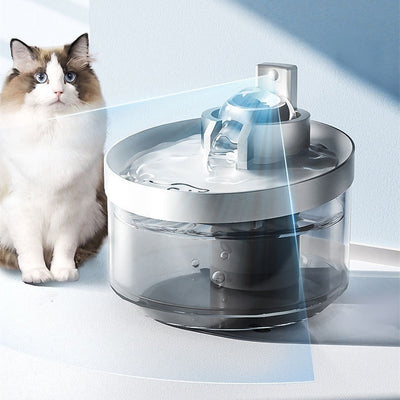 猫用自動給水器 ワイヤレス誘導 ドリンクファウンテン