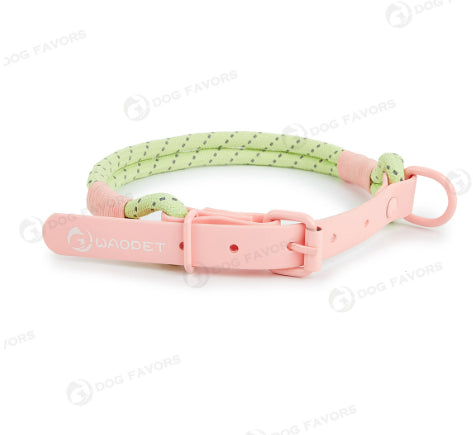 無地ファッション犬用ハンドロープ、屋外犬用リード、PVCペット用ハンドロープ