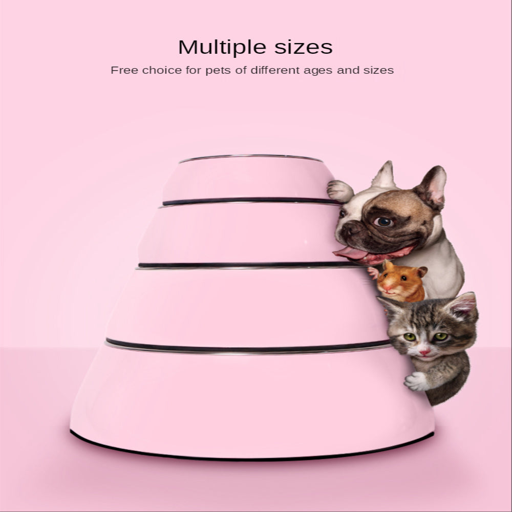 ドッグフードボウル 大型ステンレス製 ペット猫用フードボウル