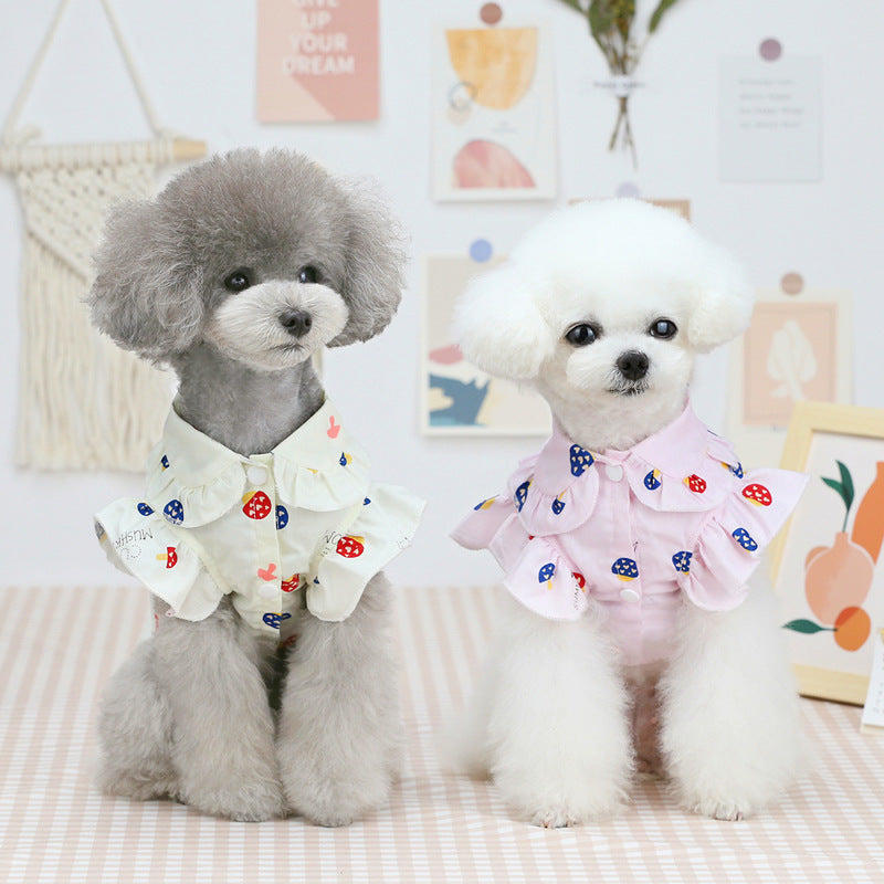 ペット服 子犬の服 薄手のペット服