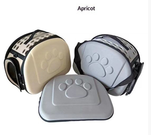 EVA製ペット用おでかけバッグ 猫・小型犬用 通気性・ファッション性・携帯性・折りたたみ可能 旅行に