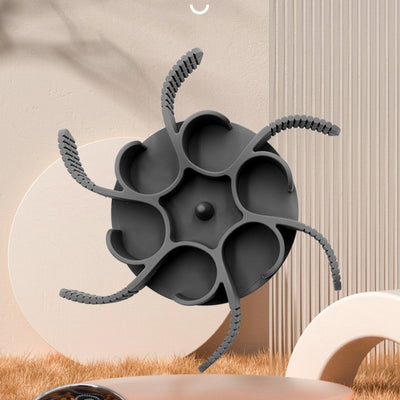 シリコン製早食い防止ゆっくり食べるフードマット 吸盤付き