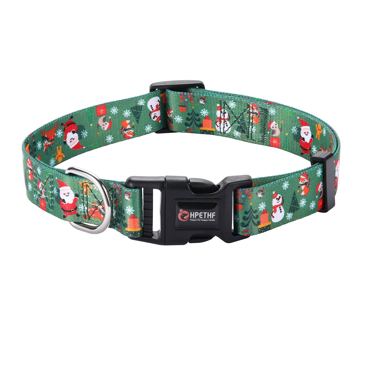 クリスマスカラーペットハンドロープ犬用リード