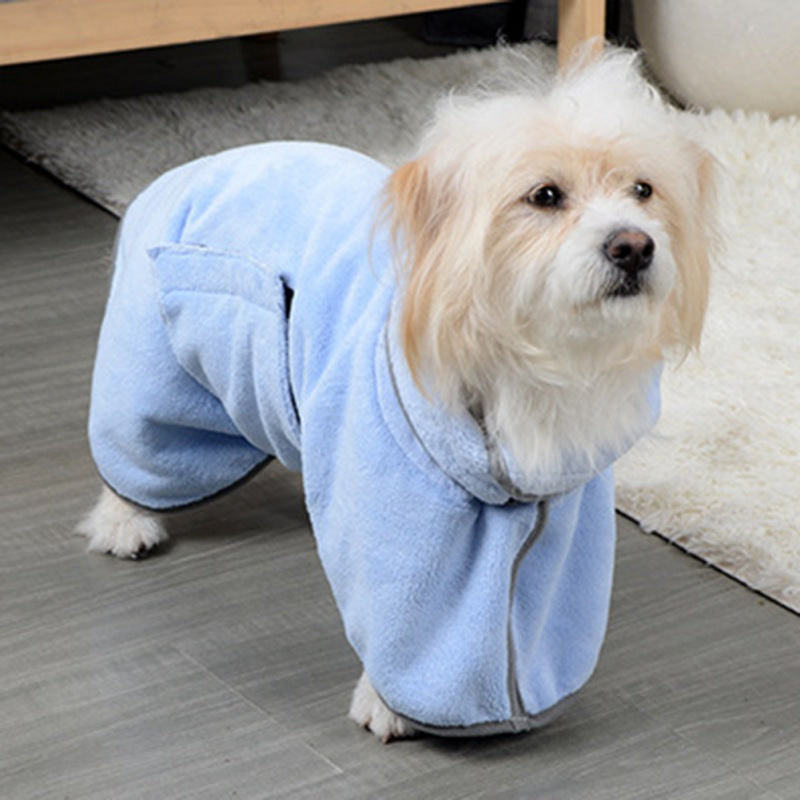 速乾性ペット吸水タオル犬用バスローブ ペット犬用バスタオル 犬猫用マイクロファイバー吸水ペット乾燥タオル ペット用品