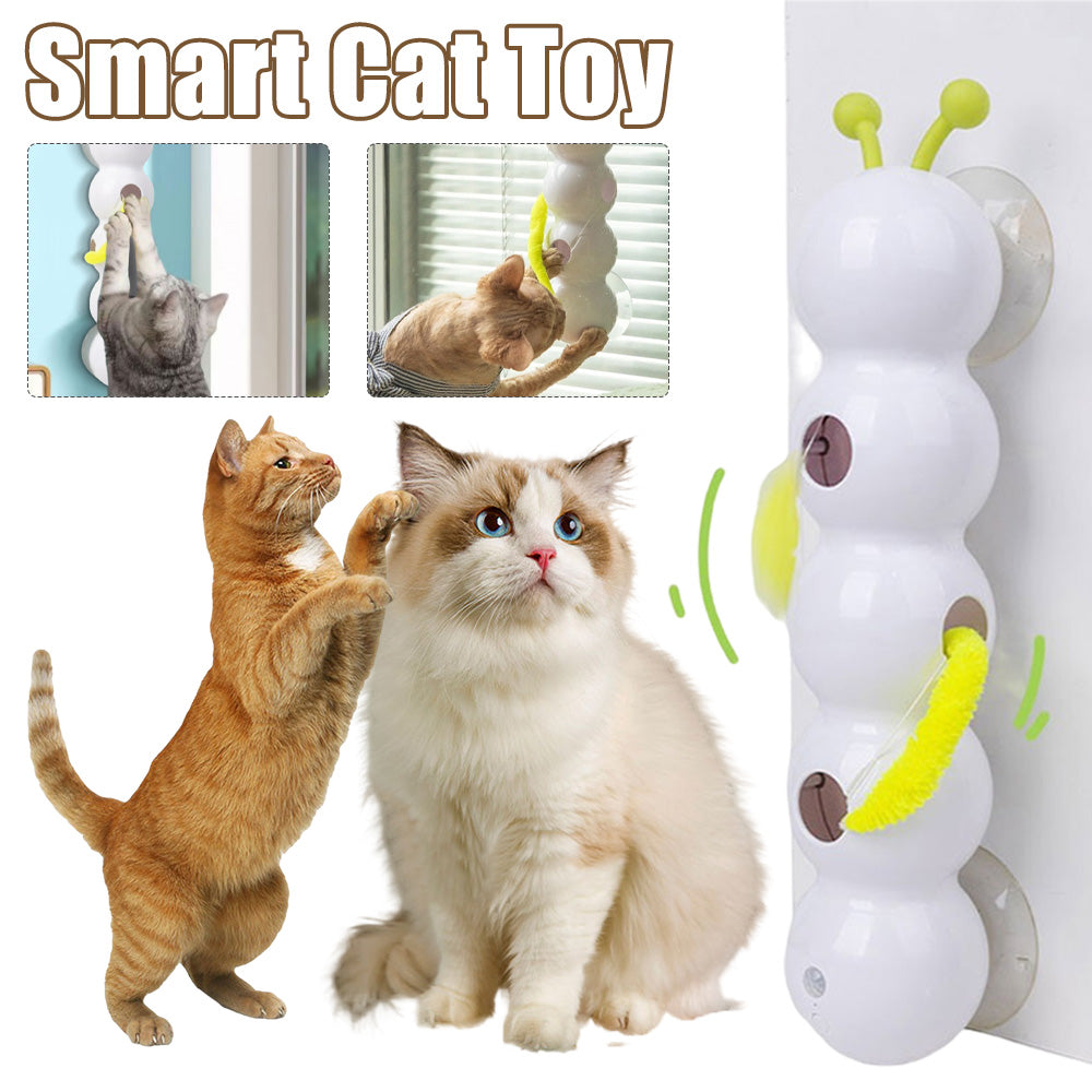 猫からかいおもちゃ 自動ペットおもちゃ 尻尾の動きで起動する子猫のおもちゃ 充電式スマートインタラクティブ猫おもちゃ ペット用品