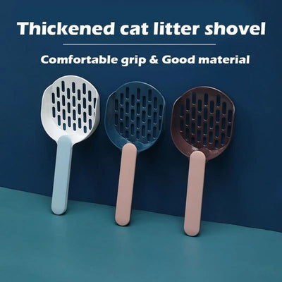 猫用トイレシャベル プラスチック製 猫うんちスクープ ペット清掃ツール 猫トイレ用品 耐久性のあるリッターボックスクリーナーシャベル