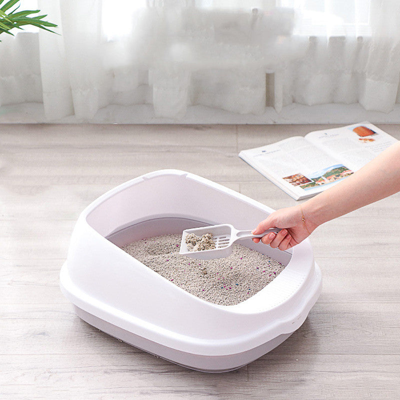 猫用トイレ 半密閉型 特大 飛び散り防止 猫ケージ トイレを置ける子猫用消臭剤