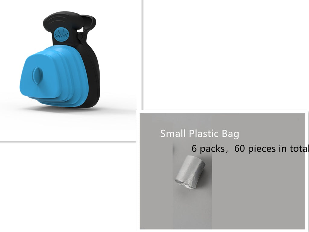 ペット犬うんちバッグディスペンサー トラベル折りたたみうんちスプーン