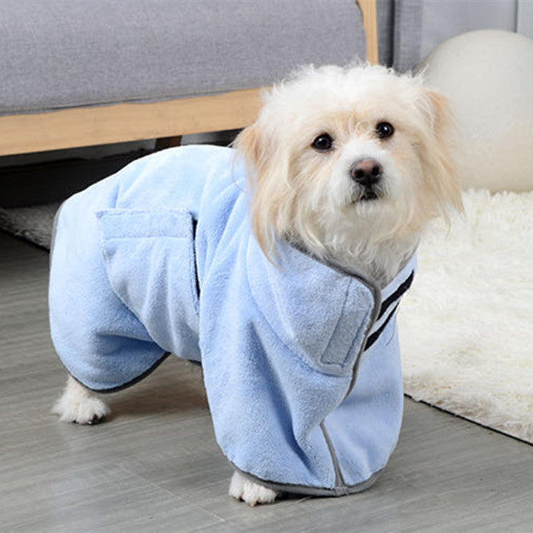 速乾性ペット吸水タオル犬用バスローブ ペット犬用バスタオル 犬猫用マイクロファイバー吸水ペット乾燥タオル ペット用品