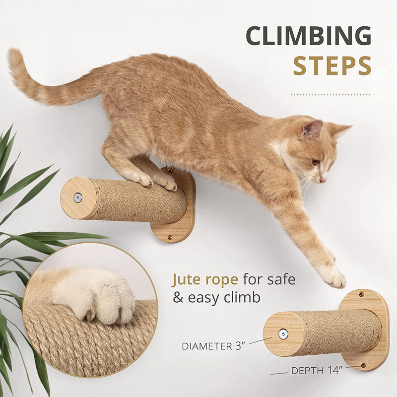 木製壁掛け猫ハウス