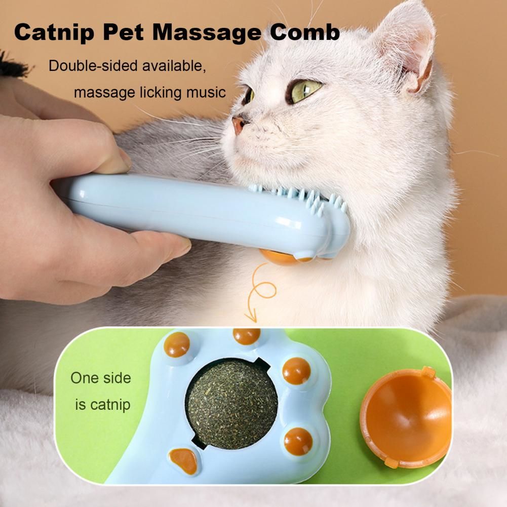 漫画デザイン 猫用おもちゃ デュアルユース 猫用マッサージコーム 口腔洗浄 猫用デンタルケアおもちゃ 消化促進 ペット用品