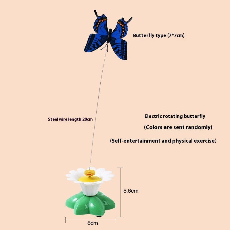 猫 おもちゃ 自動 猫じゃらし 電動回転