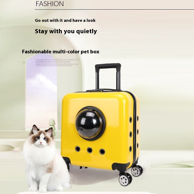 宇宙カプセル型 猫キャリーバッグ 機内持ち込み対応
