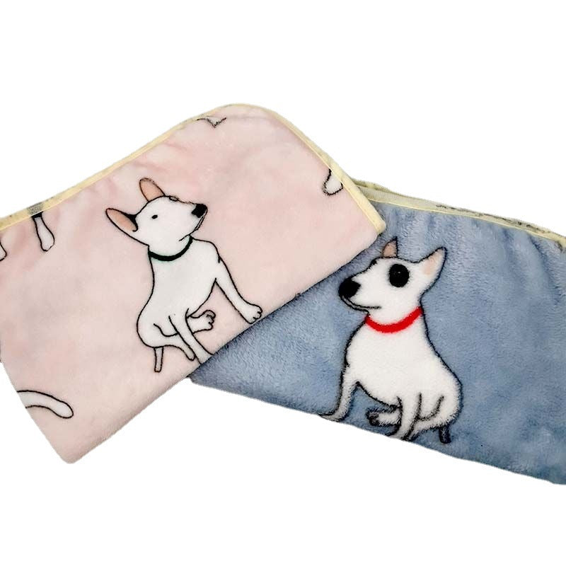 犬小屋用サンゴフリースブランケット