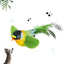 Flappy Chase 猫おもちゃ、Flappy Chase 鳥 猫おもちゃ、FlappyChase インタラクティブ 猫おもちゃ、Chirping Bird 猫おもちゃ 羽ばたく、Flying インタラクティブ シミュレーション 電動 スズメ 揺れる鳥