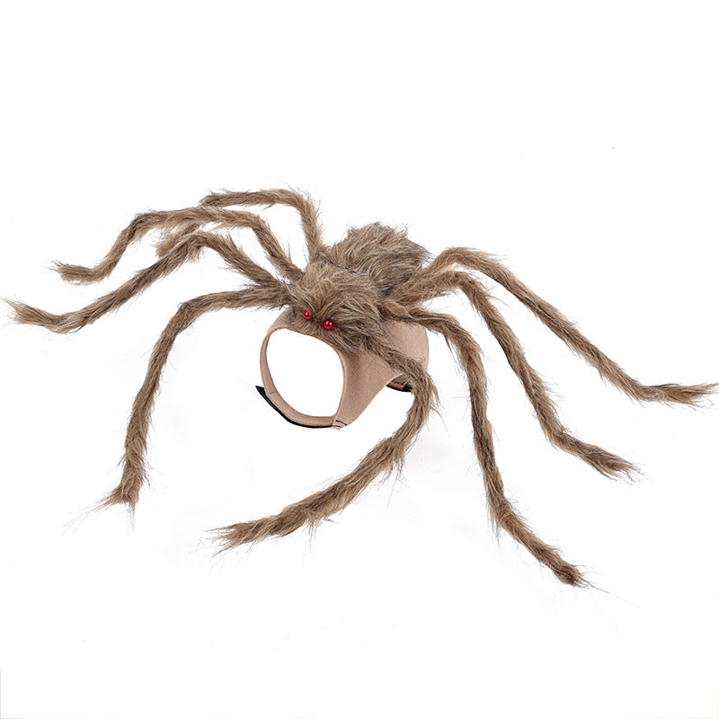 ハロウィーンペット服 クモのペットコスチューム