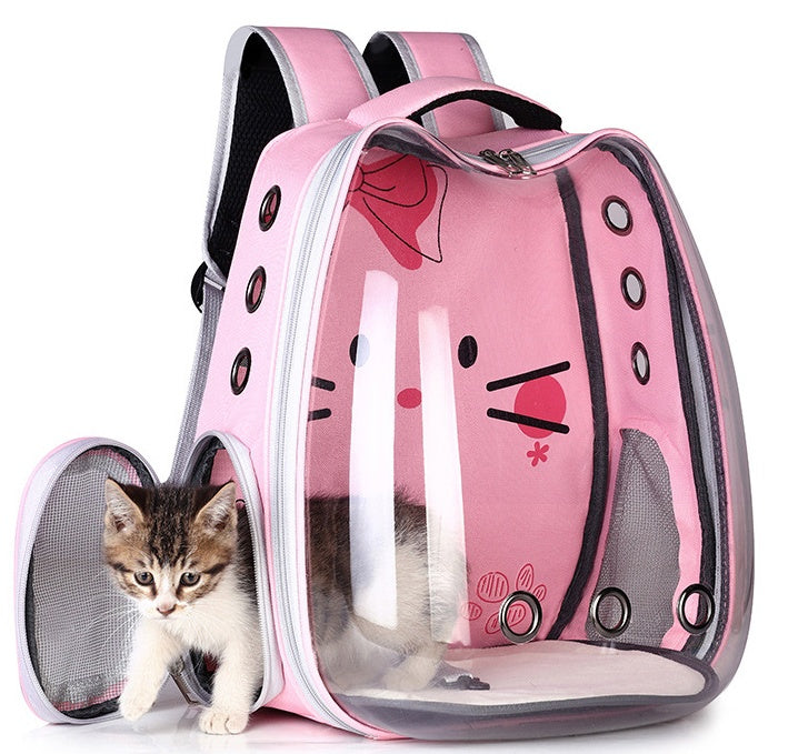 ペット用品 ペット用リュックサック 便利 ペットスペースバッグ 通気性ショルダーキャットバッグ ドッグバッグ