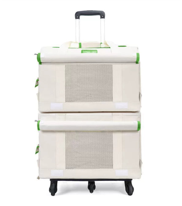 お出かけに便利な猫用ストレス軽減トラベルバッグ