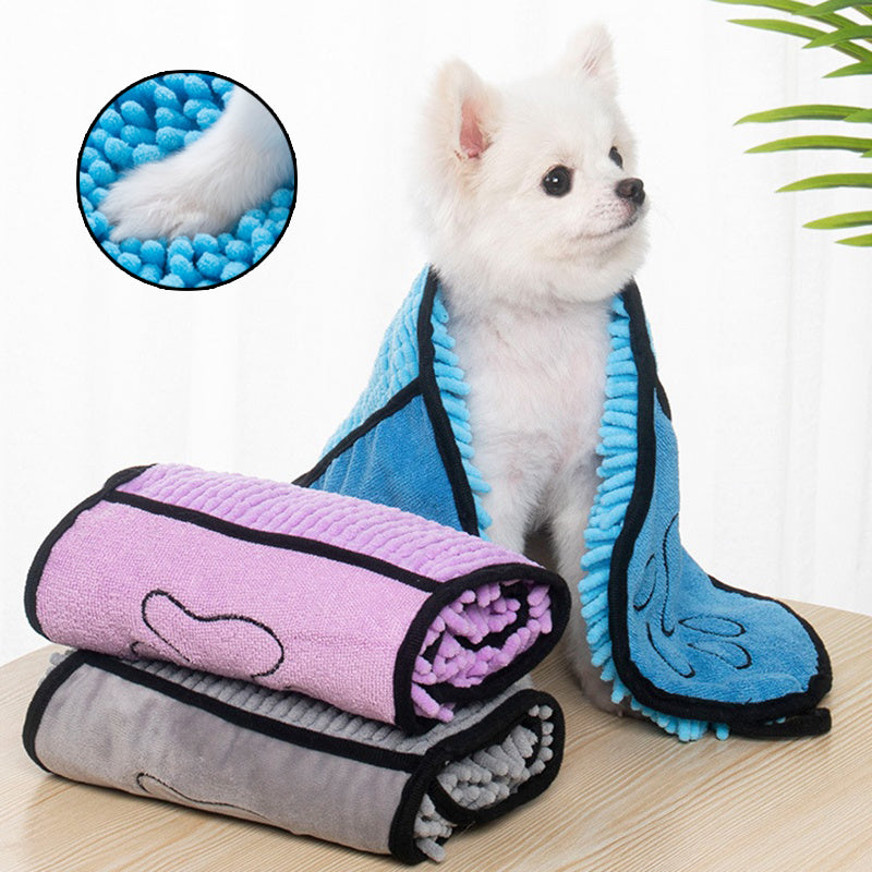 犬 猫 タオル 超吸水 犬用バスローブ マイクロファイバーバスタオル 速乾 猫用バスタオル ペット用タオル 犬用タオル ペット用品