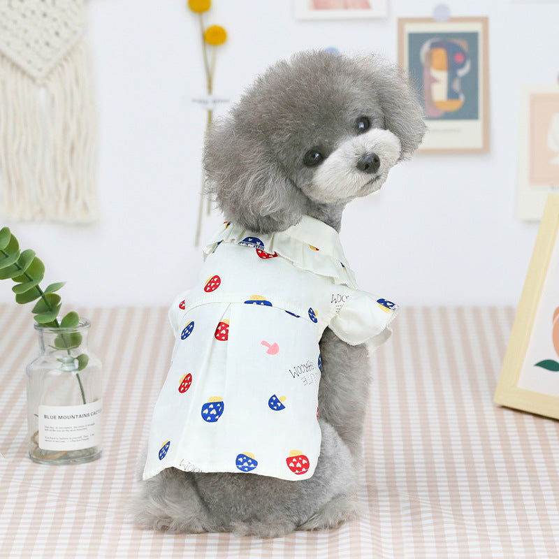 ペット服 子犬の服 薄手のペット服
