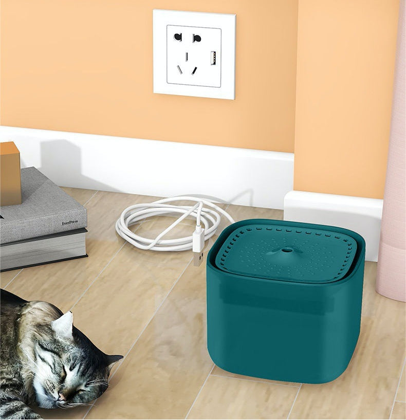 猫用自動給水器 スマート 3L 大容量 犬猫兼用 循環式フィルター付き ペット給水器 自動 PP素材
