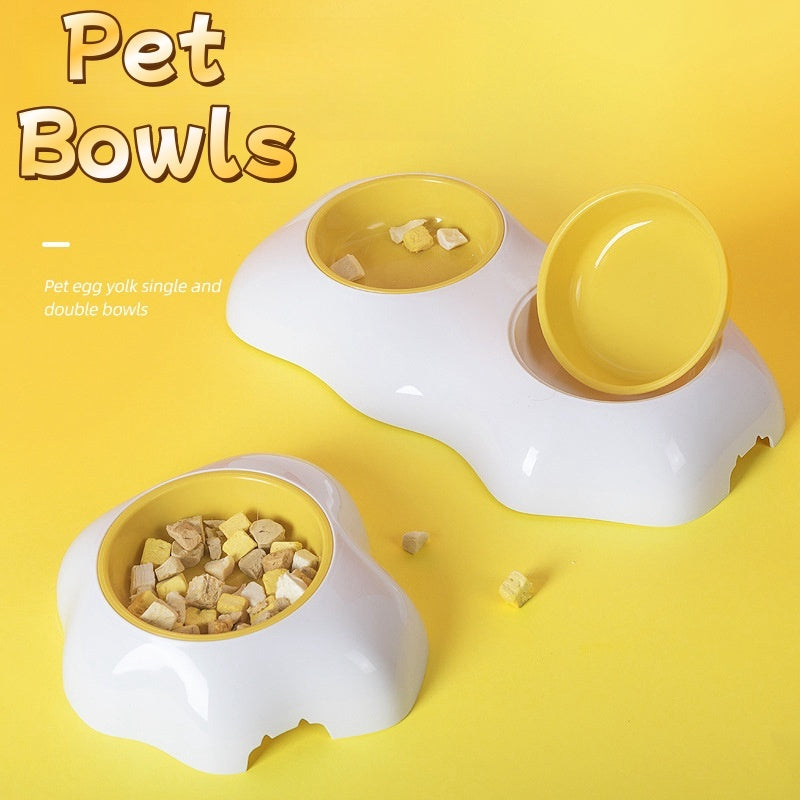ダブルドッグボウル ペット用給水器・餌やりボウル 転倒防止 子犬用ペットフィーダー ペット用品 アクセサリー ペットグッズ