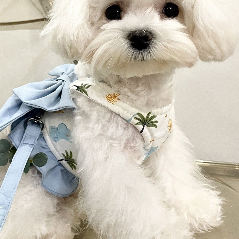 犬用和風多機能手持ちリードハーネス