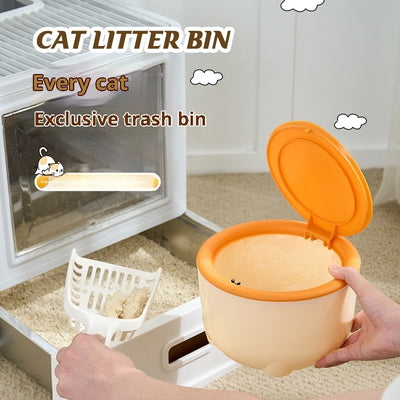 猫トイレ 消臭防臭ゴミ袋 生ごみ箱